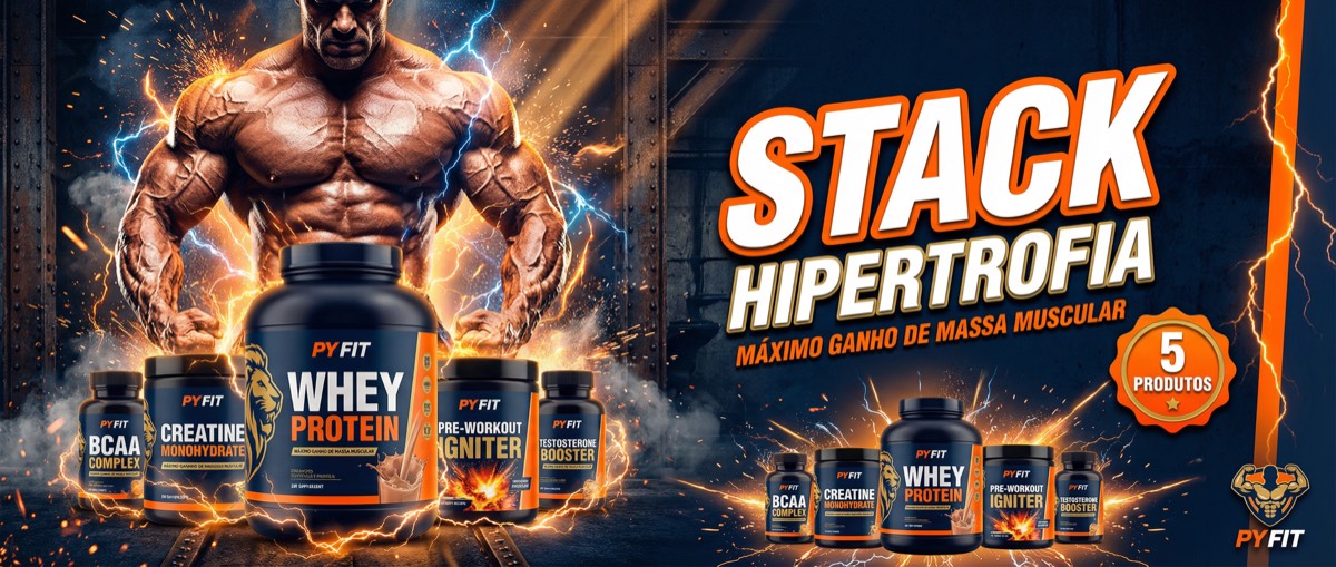 Stack Hipertrofia - Maximo Ganho de Massa Muscular