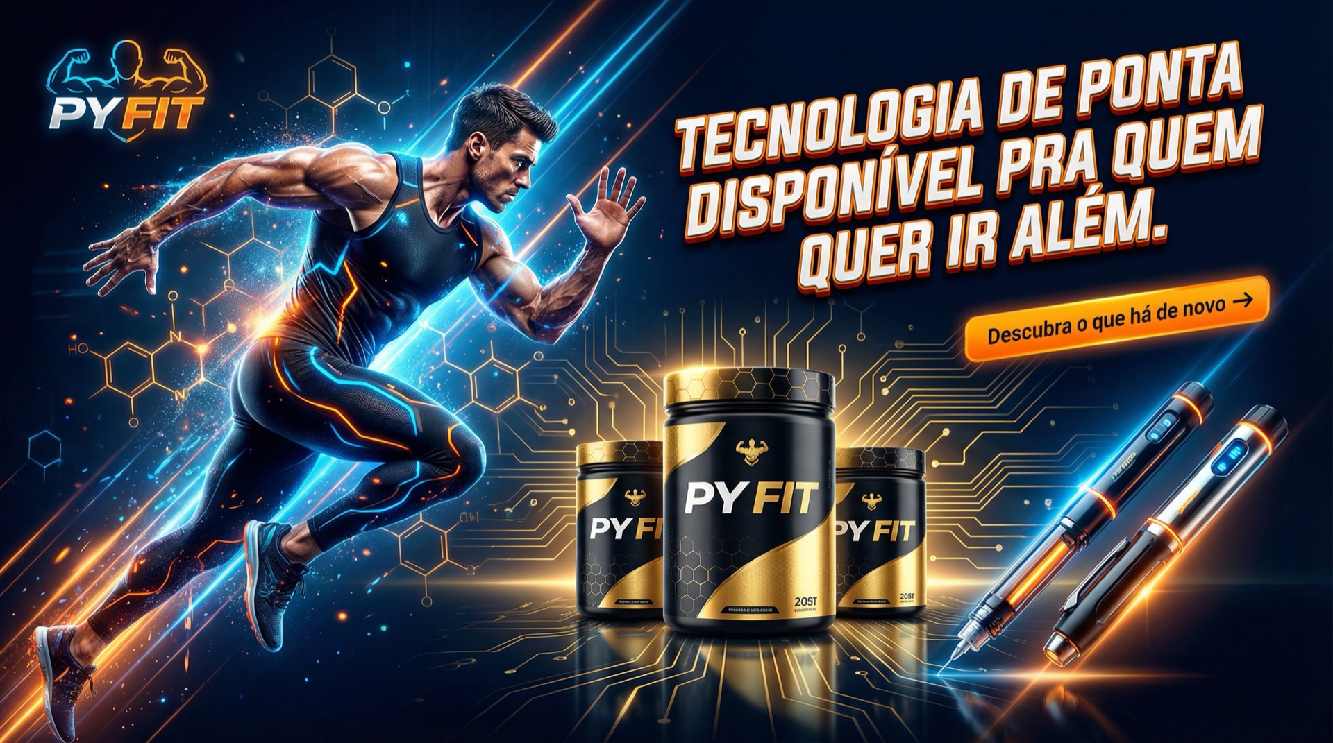 PY FIT - Tecnologia de ponta disponivel pra quem quer ir alem.